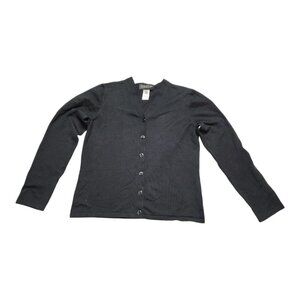 Jones New York Collection Button‎ Cardigan size PM Black